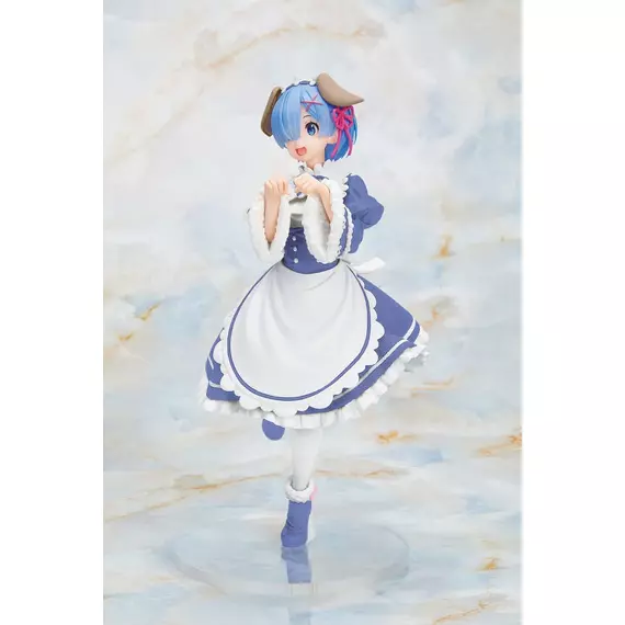 Re:Zero - Starting Life in Another World PVC Szobor Rem Memory Snow Puppy Ver. Renewal Edition