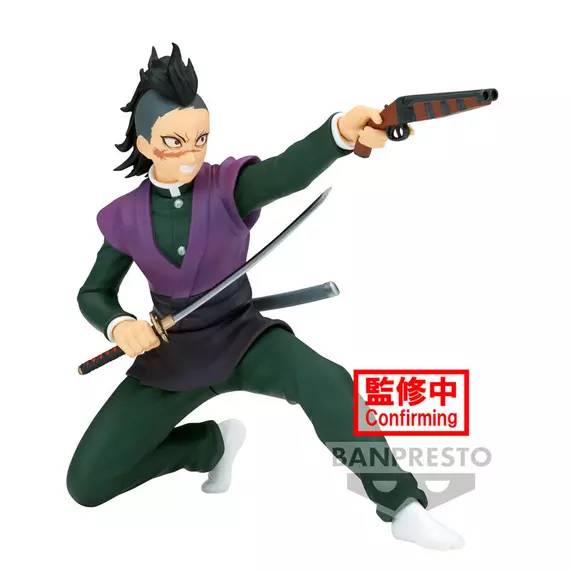 Banpresto Genya Shinazugawa Vibration Stars Demon Slayer Kimetsu no Yaiba 12cm Akciófigura