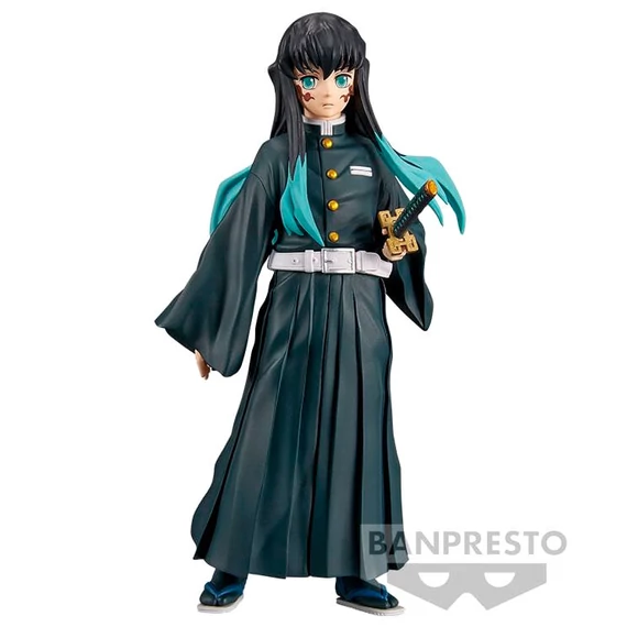 Banpresto Muichiro Tokito Demon Slayer Kimetsu no Yaiba 15cm Akciófigura