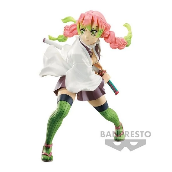 Banpresto Mitsuri Kanroji Vibration Stars Demon Slayer Kimetsu no Yaiba 13cm Akciófigura