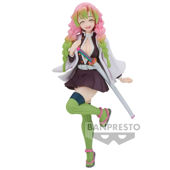 Banpresto Mitsuri Kanroji Demon Slayer Kimetsu no Yaiba 16cm Akciófigura