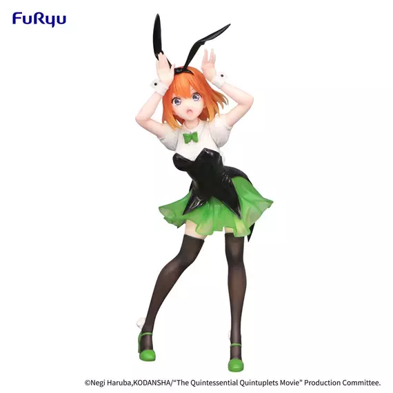 The Quintessential Quintuplets Trio-Try-iT PVC Szobor Yotsuba Nakano Bunnies Ver. 22 cm