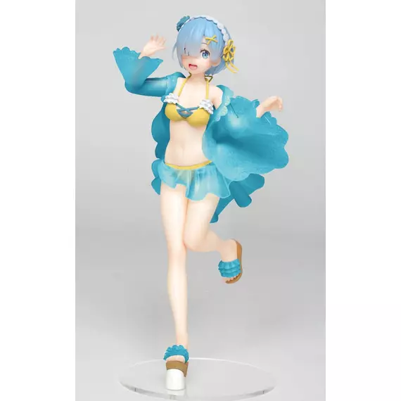 Re:Zero Precious PVC Szobor Rem Original Frill Swimwear Ver. Renewal Edition 23 cm