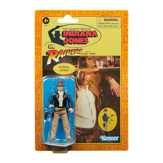 Indiana Jones Retro Collection Akció Figura - Indiana Jones (Raiders of the Lost Ark) 10 cm