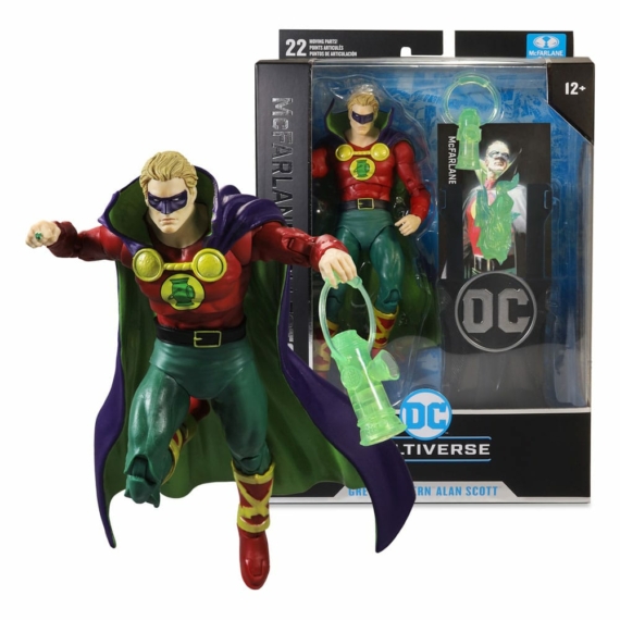 DC McFarlane Collector Edition Akció Figura Green Lantern Alan Scott (Day of Vengeance) #2 18 cm