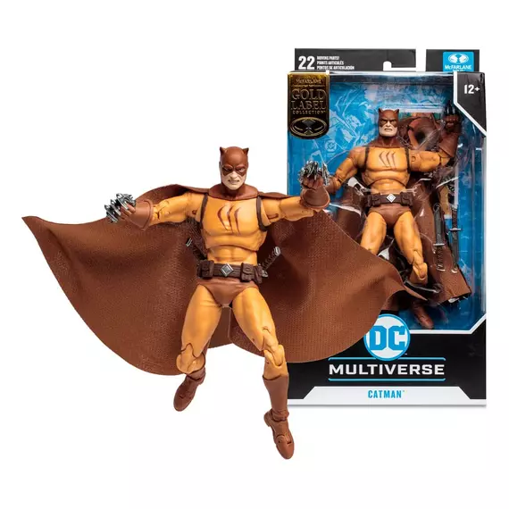 DC Multiverse Akció Figura Catman (Villains United) (Gold Label) 18 cm