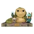 Kép 3/3 - Star Wars Return of the Jedi 40th Anniversary POP! Deluxe Figura Jabba with Salacious 9 cm