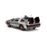 Kép 4/15 - Back to the Future III Hollywood Rides Diecast Model 1/24 DeLorean Time Machine Railroad Wheels