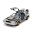 Kép 11/15 - Back to the Future III Hollywood Rides Diecast Model 1/24 DeLorean Time Machine Railroad Wheels