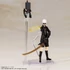 Kép 11/13 - NieR Automata Action Figures Plastic Model Kit 2B & 9S 7 cm