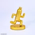 Kép 2/2 - Final Fantasy Bright Arts Gallery Diecast Mini Figure Cactuar (Gold) 7 cm