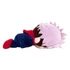 Kép 3/4 - Jujutsu Kaisen Mocchi-Mocchi Plush Figure Juji Itadori Sleeping 15 cm