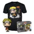 Kép 3/3 - Naruto Funko POP! & Tee Box Naruto Running Figura és Póló