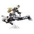 Kép 1/5 - Star Wars: The Mandalorian Vintage Collection Jármű és Figurák Speeder Bike with Scout Trooper & Grogu