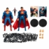 Kép 2/11 - DC Multiverse Multipack Akció Figura Superman vs Superman of Earth-3 (Gold Label) 18 cm