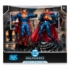 Kép 10/11 - DC Multiverse Multipack Akció Figura Superman vs Superman of Earth-3 (Gold Label) 18 cm