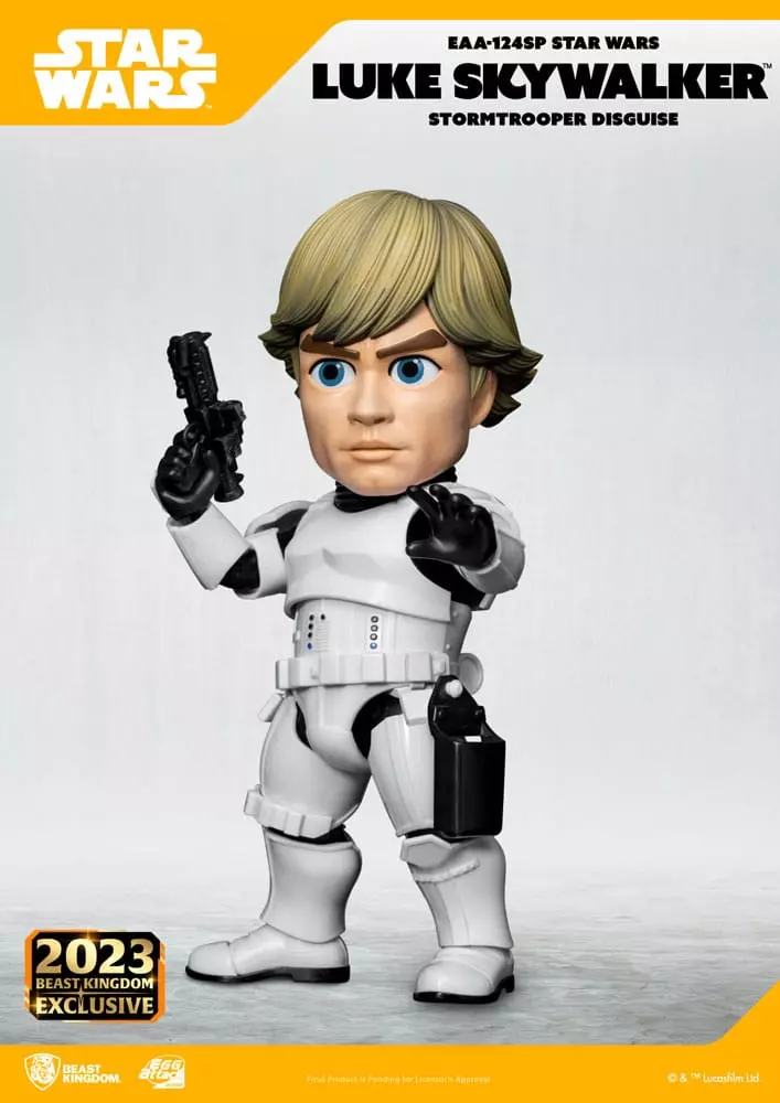 Star Wars Egg Attack Szobor - Luke Skywalker (Stormtrooper Disguise) 17 cm