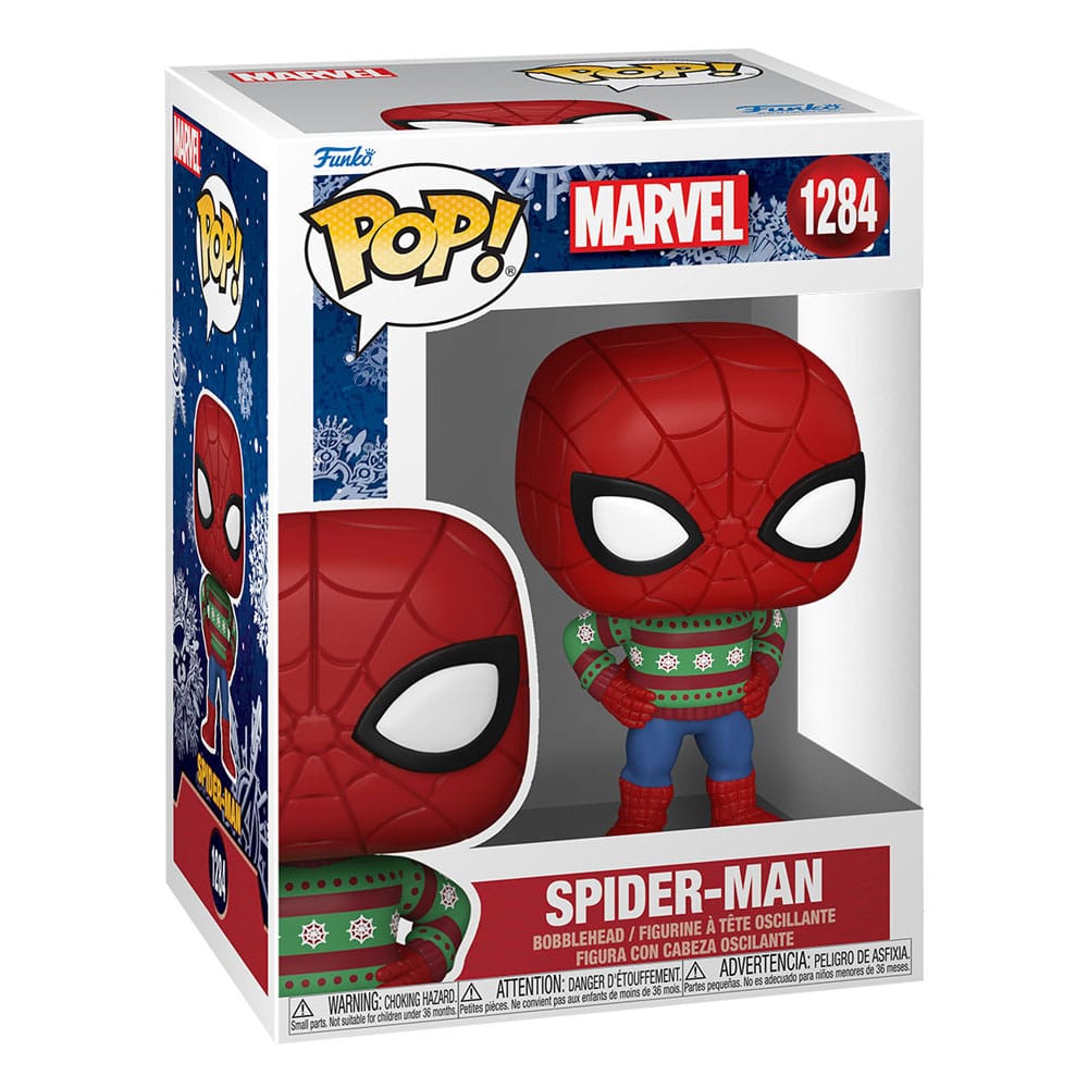 Marvel Holiday Funko POP! Marvel Figura Spider-Man 9 cm