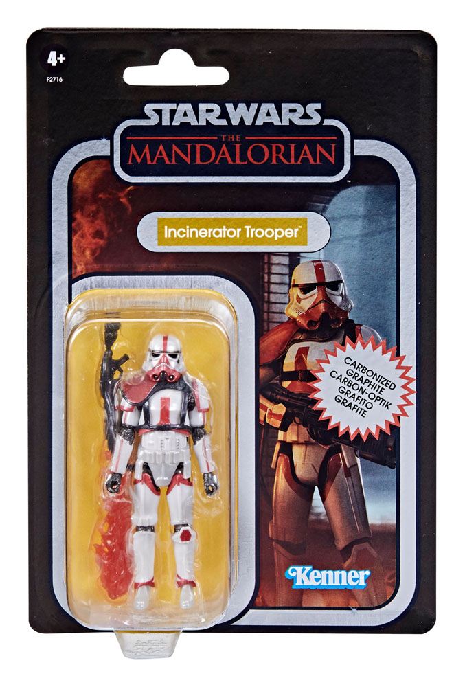 Star Wars The Mandalorian Vintage Collection Carbonized Akció Figura -  2021 Incinerator Trooper 10 cm