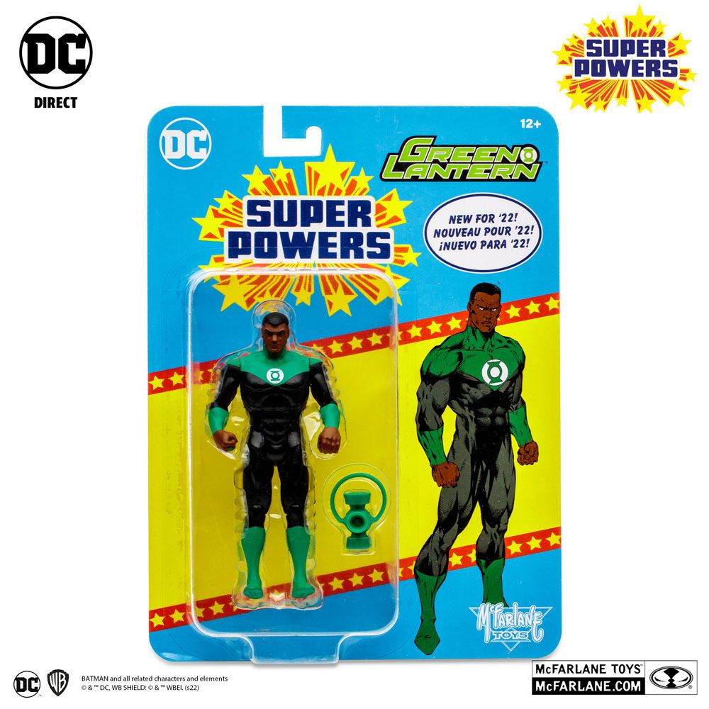 DC Direct Super Powers Akció Figura Green Lantern John Stewart 13 cm