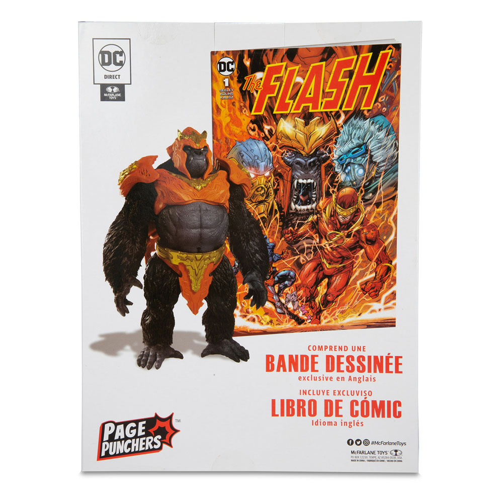 DC Direct Page Punchers Megafigs Akció Figura Gorilla Grodd (The Flash Comic) 30 cm - Utolsó Darabok