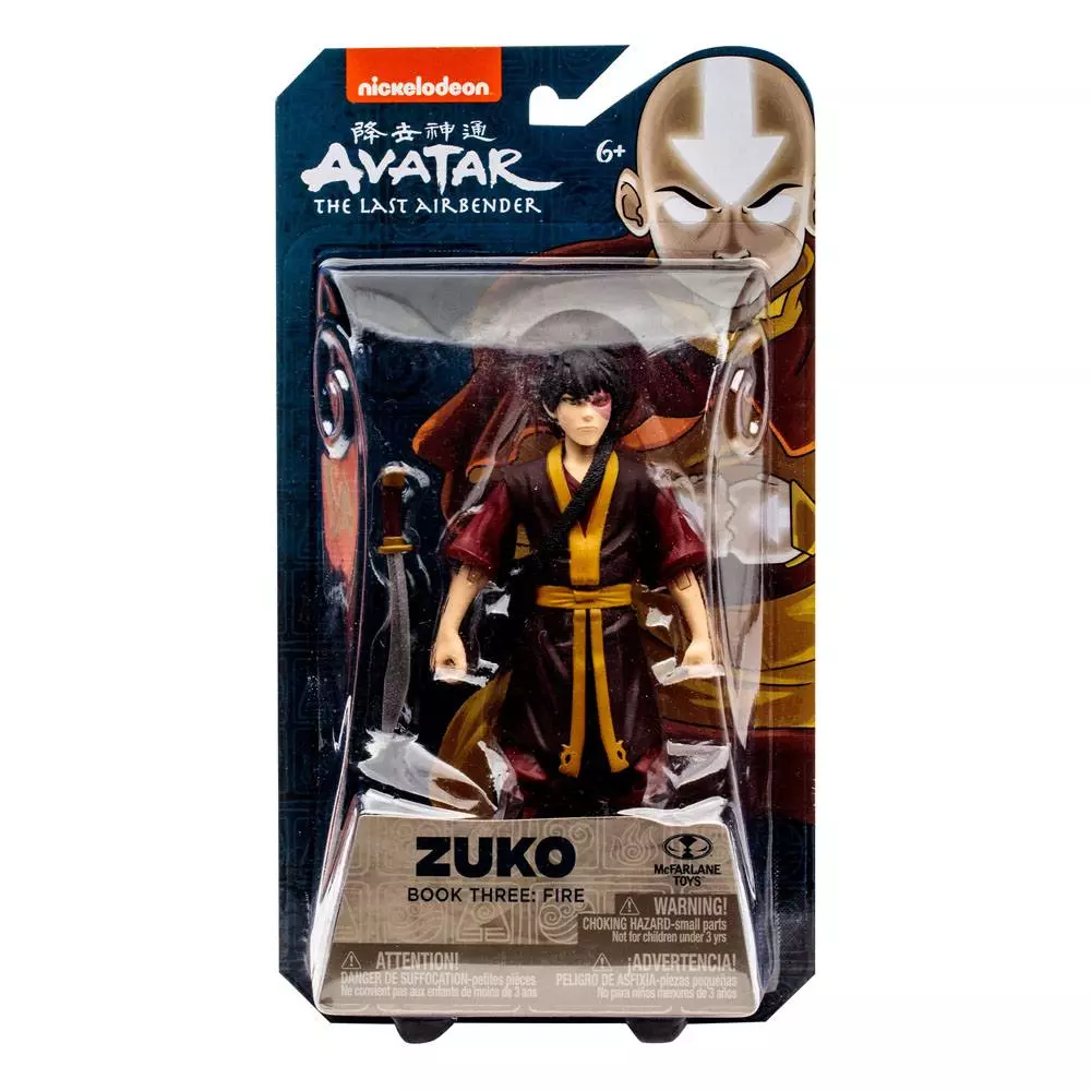 Avatar: The Last Airbender Akció Figura BK 3 Fire: Zuko 13 cm