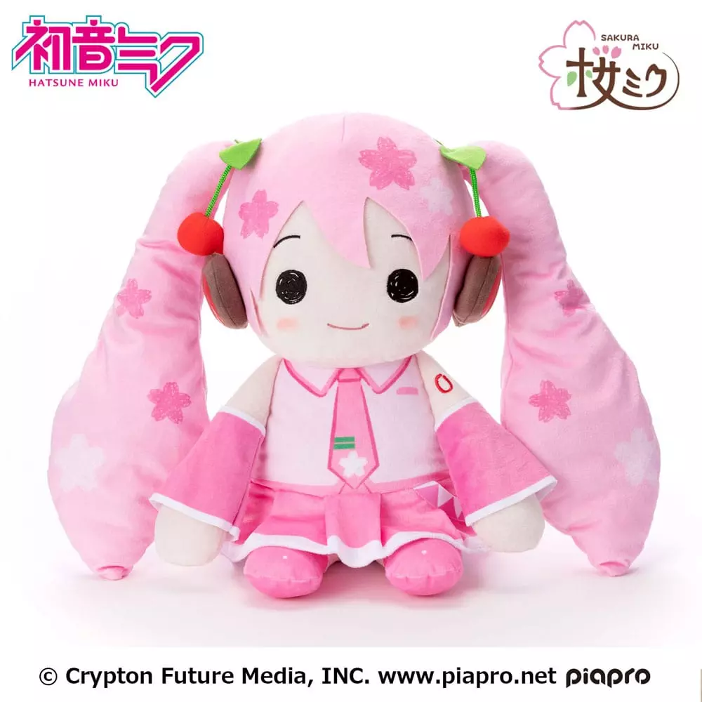 Hatsune Miku Pillowgurumi - Sakura Miku Flüss figura 44 cm