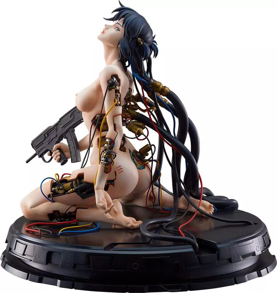 18+! Bandai Ghost in the Shell 1/4 Motoko Kusanagi 27 cm Szobor - Utolsó darabok -