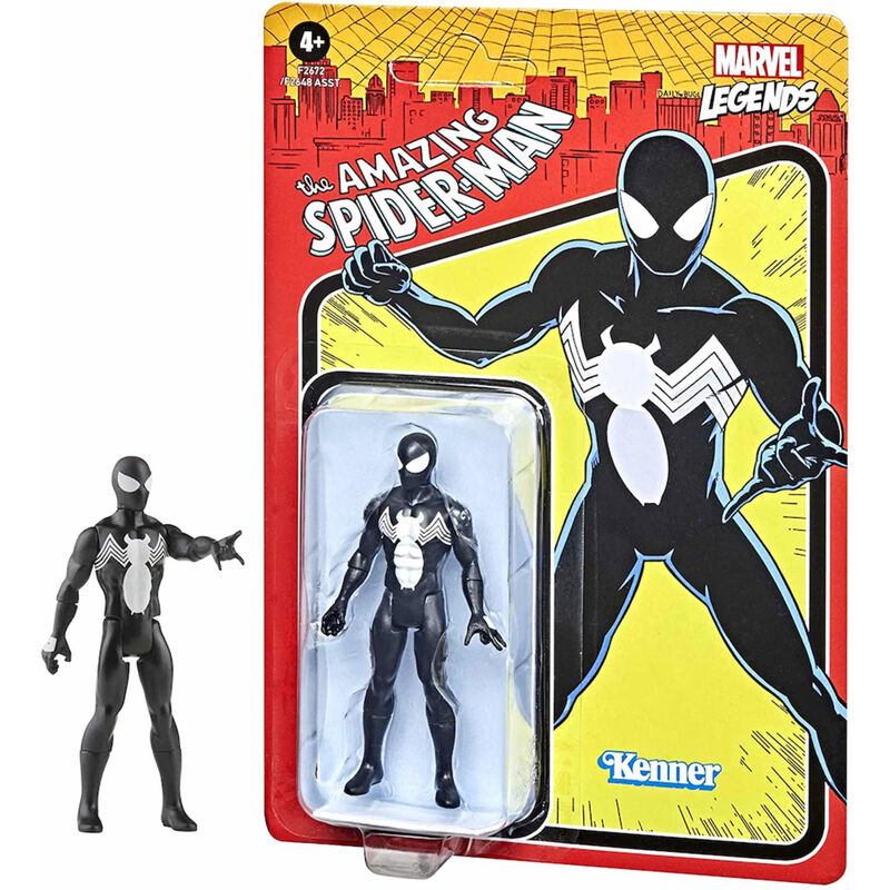 Marvel Legend Spiderman Symbiote 9cm