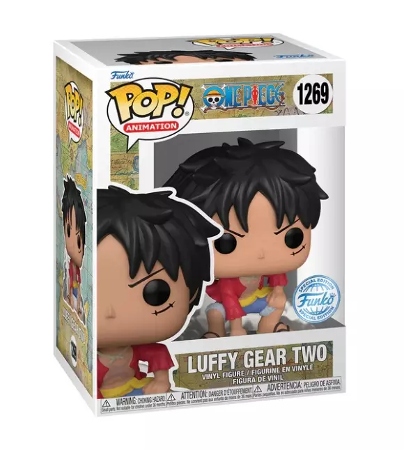 One Piece Funko POP! Television Figura - Luffy Gear Two Special Edition 9cm Chase