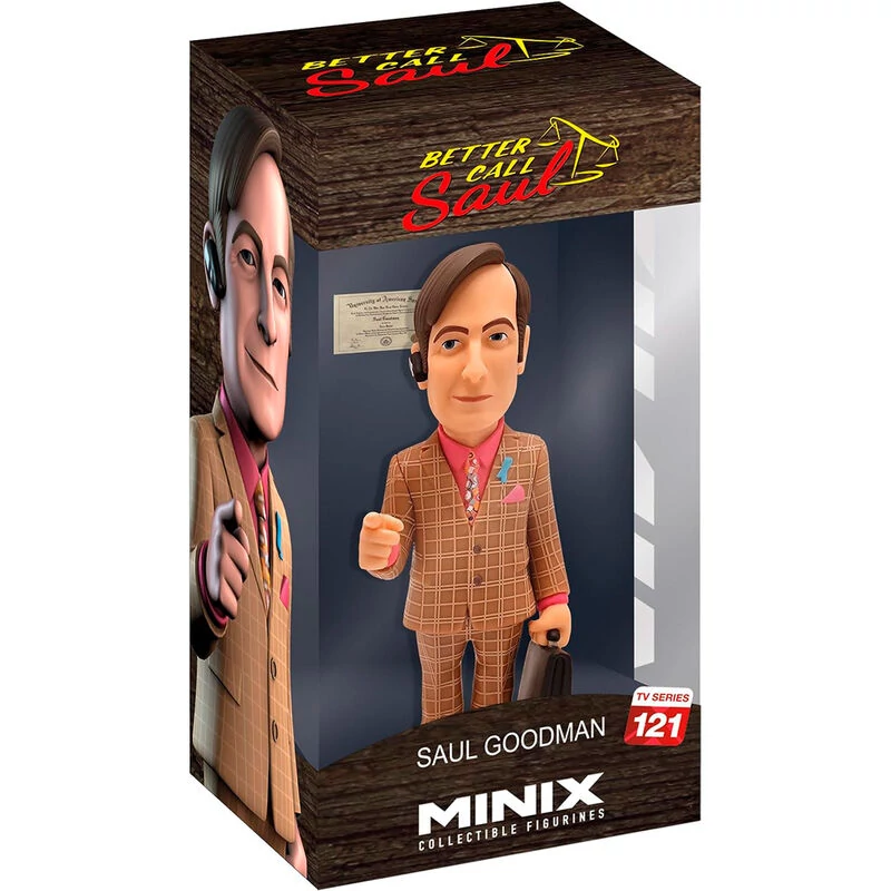 Better Call Saul - Saul Goodman Minix figura 12cm Totál Szívás