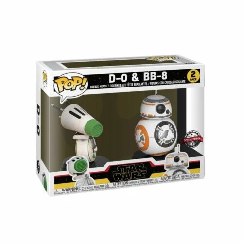 Funko POP! Figura Star Wars Rise of Skywalker D-O and BB-8 Exclusive Dupla Pack