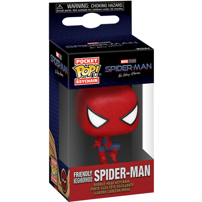 Funko POP! Marvel Spider-Man No Way Home-Friendly Neighborhood Spider-ManKulcstartó