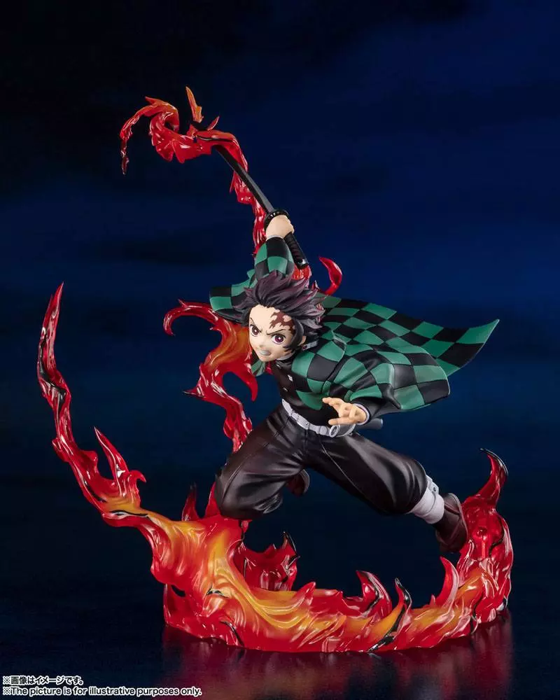 Demon Slayer: KnY FiguartsZERO PVC Szobor Tanjiro Kamado (Total Concentration Breathing) 19 cm