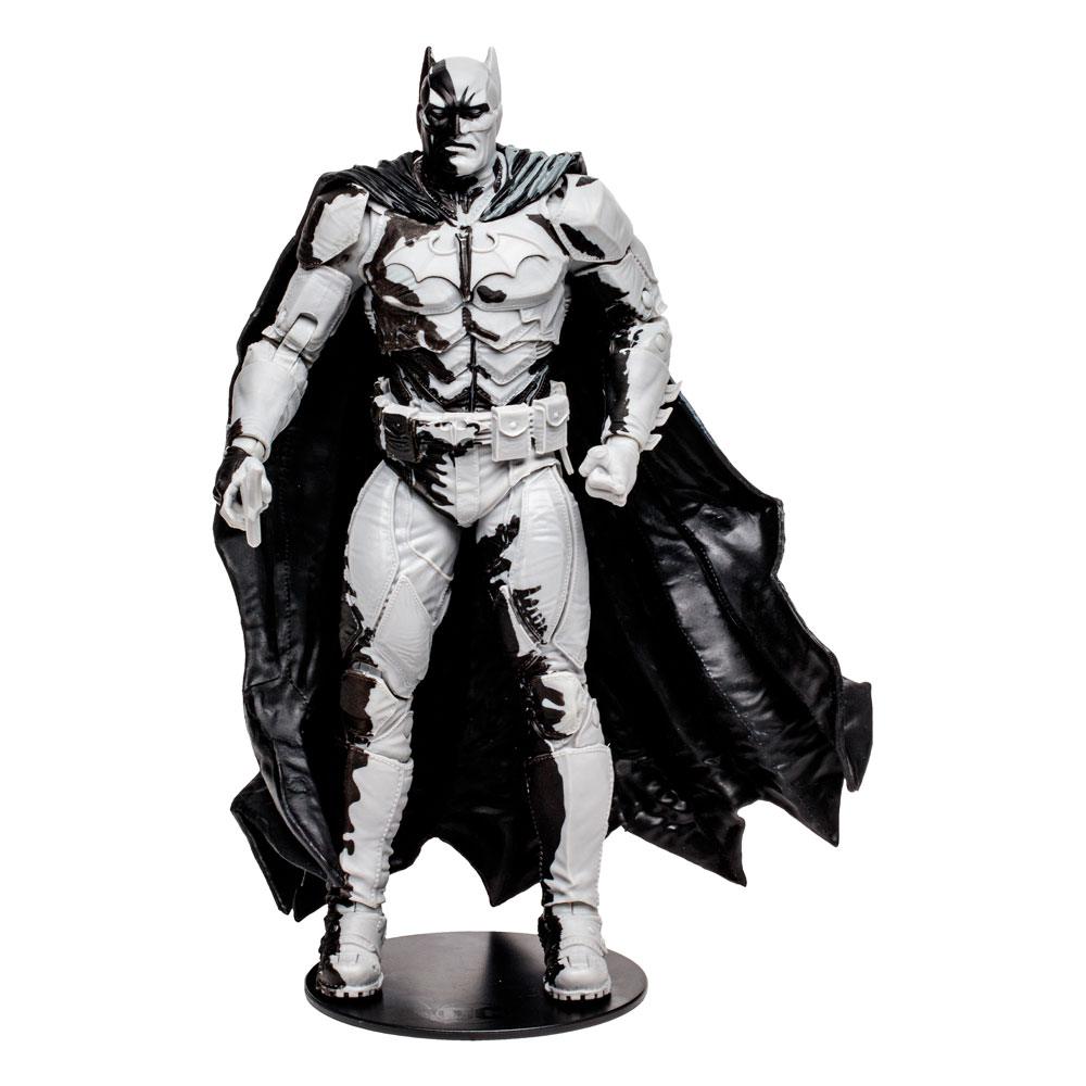 DC Direct Akció Figura Black Adam Batman Line Art Variant (Gold Label) (SDCC) 18 cm