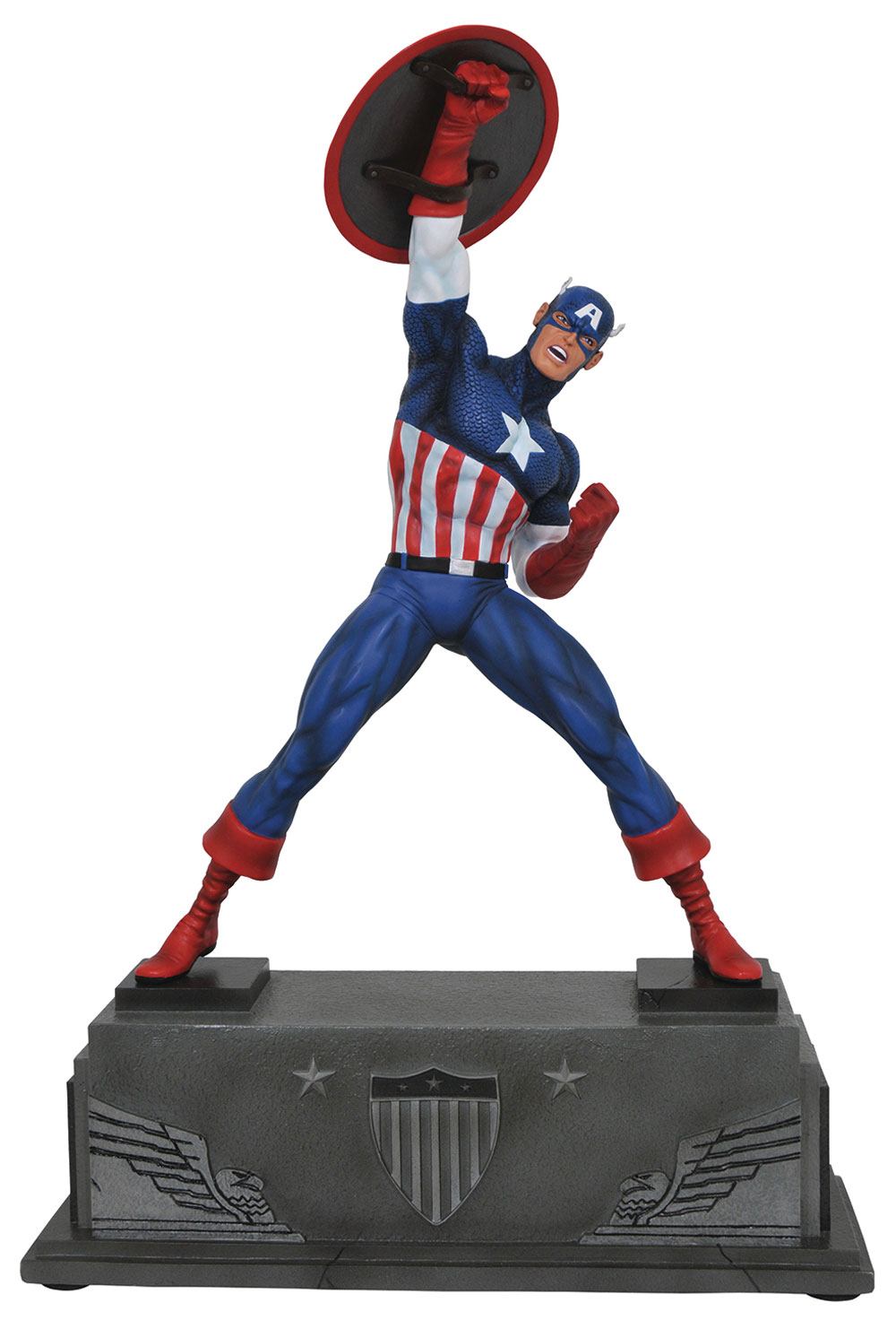 Premier Collection Szobor Captain America 30 cm