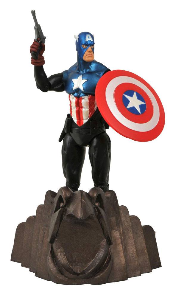 Marvel Select Akció Figura Captain America 18 cm
