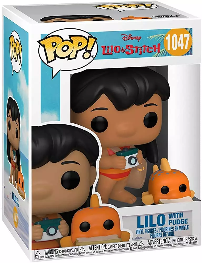 Lilo & Stitch Funko POP! & Buddy Figura Lilo with Pudge 9 cm