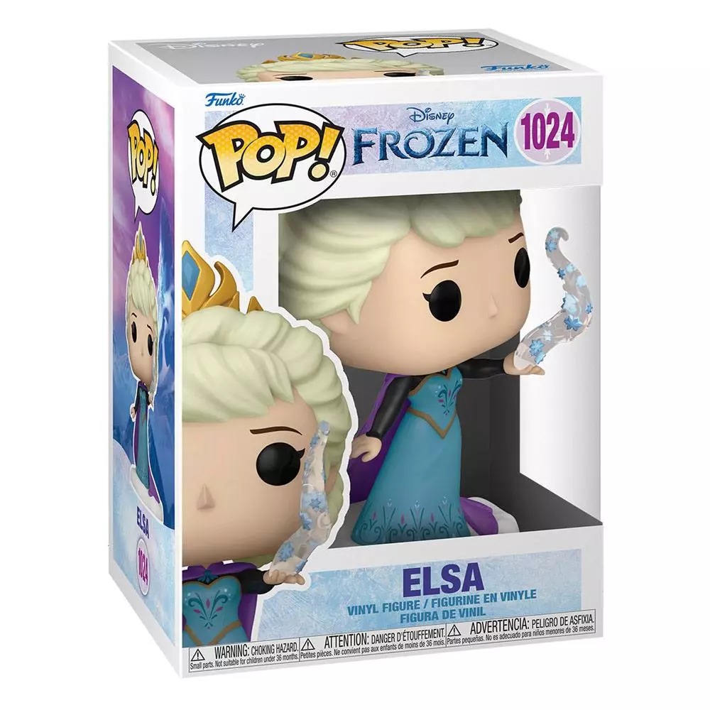 Disney: Ultimate Princess Funko POP! Disney Figura Elsa (Frozen) 9 cm