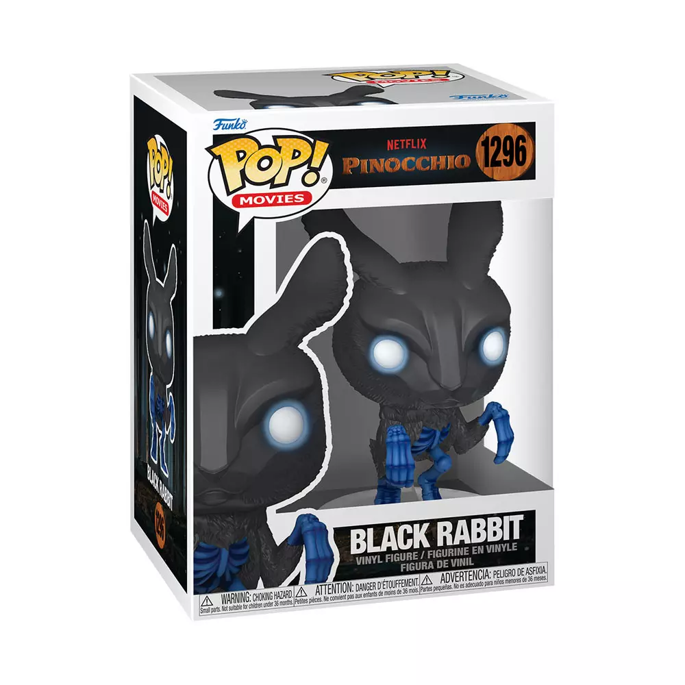 Pinocchio Funko POP! Movies Figura Black Rabbit 9 cm