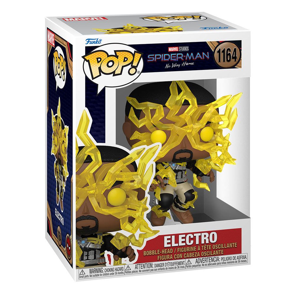 Spider-Man: No Way Home Funko POP! Marvel Figura Electro 9 cm