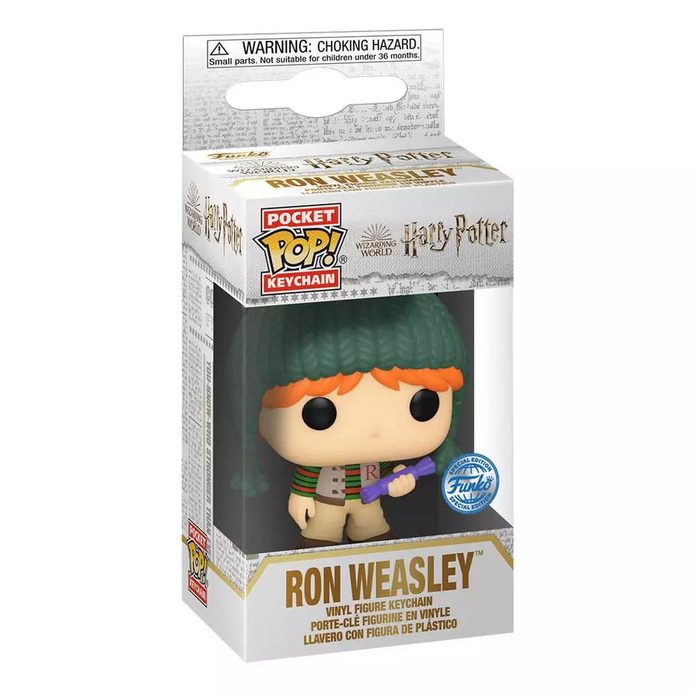 Harry Potter - Chamber of Secrets Anniversary Pocket Funko POP! Kulcstartó 4 cm Ron