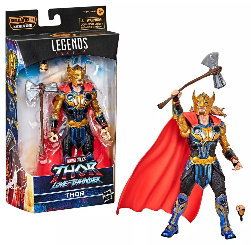 Thor: Love and Thunder Marvel Legends Series Akció Figura 2022 Thor 15 cm