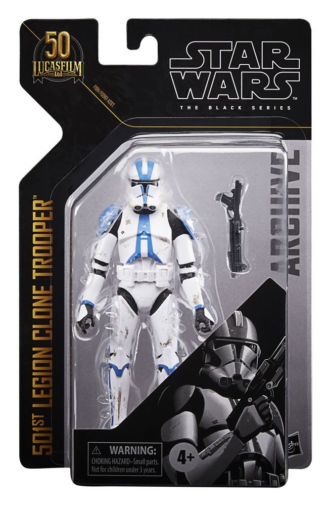 Star Wars Black Series Archive Akció Figura 2022 501st Legion Clone Trooper 15 cm