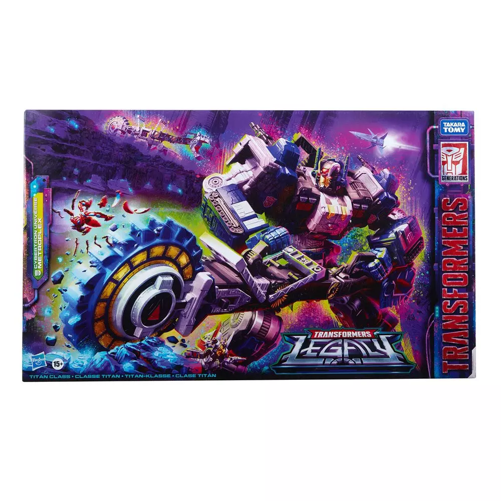 Transformers Generations Legacy Titan Class Figura Cybertron Universe Metroplex 56 cm - Utolsó darabok -