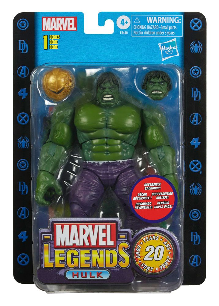 Marvel Legends Series 20th Anniversary Series 1 Akció Figura 2022 Hulk 20 cm