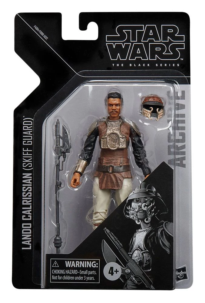 Star Wars Episode VI Black Series Archive Akció Figura 2022 Lando Calrissian (Skiff Guard) 15 cm