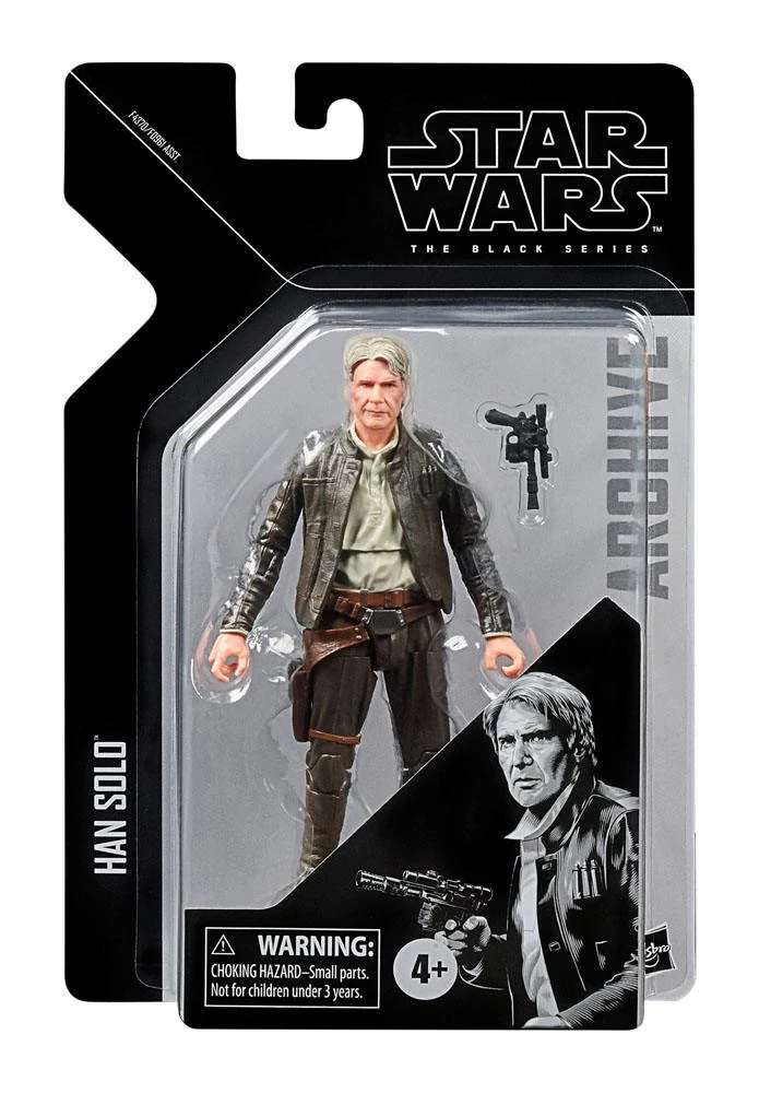 UTOLSÓ DARAB ! Star Wars Episode VII Black Series Archive Akció Figura 2022 Han Solo 15 cm