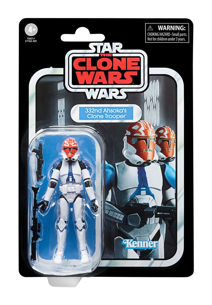 Star Wars: The Clone Wars Vintage Collection Akció Figura 2022 332nd Ahsoka's Clone Trooper 10 cm