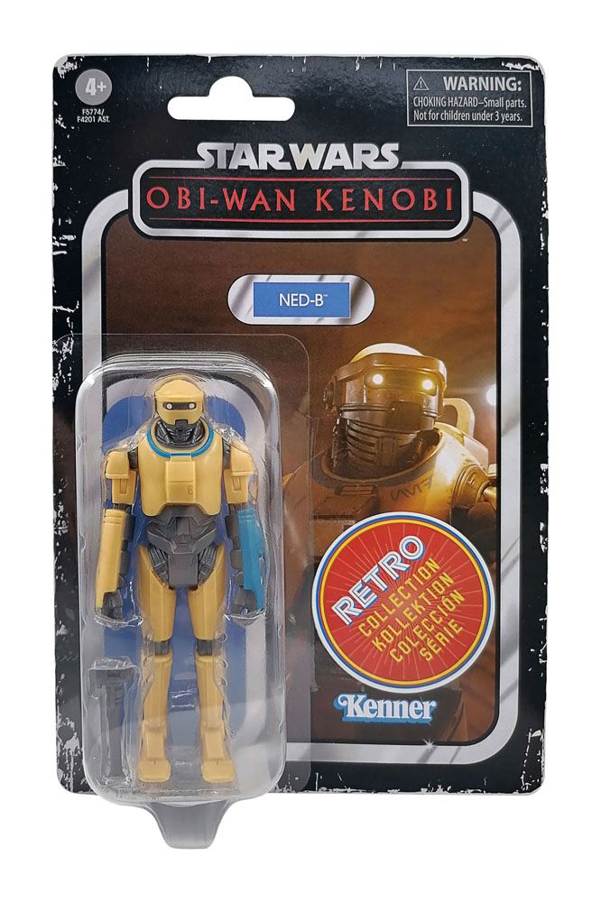 Star Wars: Obi-Wan Kenobi Retro Collection Akció Figura 2022 NED-B 10 cm